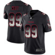 Nike Texans #99 J.J. Watt Black Men's Stitched Nfl Vapor Untouchable Limited Smoke Fashion Jersey Nfl