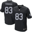 Men's Oakland Raiders #83 Ted Hendricks Black Retired Player Nfl Nike Elite Jersey Nfl