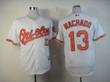 Baltimore Orioles #13 Manny Machado White Jersey Mlb