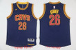 Men's Cleveland Cavaliers #26 Kyle Korver Navy Blue Adidas Revolution 30 Swingman Stitched Nba Jersey Nba