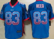 Nike Buffalo Bills #83 Andre Reed Drift Fashion Blue Elite Jersey Nfl