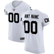 Personalize Jerseymen's Oakland Raiders Nike White Vapor Untouchable Custom Elite Jersey Nfl