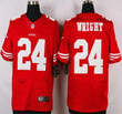 San Francisco 49Ers #24 Shareece Wright Nike Red Elite Jersey Nfl