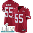 Nike 49Ers #55 Dee Ford Red Super Bowl Liv 2020 Team Color Youth Stitched Nfl Vapor Untouchable Limited Jersey Nfl