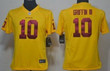Nike Washington Redskins #10 Robert Griffin Iii Yellow Game Womens Jersey Nfl- Women's