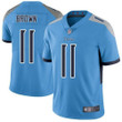Titans #11 A.J. Brown Light Blue Alternate Men's Stitched Football Vapor Untouchable Limited Jersey Nfl