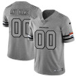 Personalize Jerseynike Broncos Customized 2019 Gray Gridiron Gray Vapor Untouchable Limited Jersey Nfl