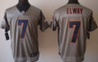 Nike Denver Broncos #7 John Elway Gray Shadow Elite Jersey Nfl