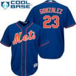 New York Mets #23 Adrian Gonzalez Blue New Cool Base Stitched Mlb Jersey Mlb