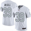 Men's Oakland Raiders #39 Keith Mcgill White 2016 Color Rush Stitched Nfl Nike Limited Jersey Nfl