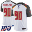 Nike Buccaneers #90 Jason Pierre-Paul White Men's Stitched Nfl 100Th Season Vapor Limited Jersey Nfl