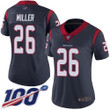 Nike Texans #26 Lamar Miller Navy Blue Team Color Women's Stitched Nfl 100Th Season Vapor Limited Jersey Nfl- Women's