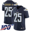 Chargers #25 Melvin Gordon Iii Navy Blue Team Color Men's Stitched Football 100Th Season Vapor Limited Jersey Nfl