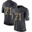 Men's Houston Texans #71 Xavier Su'a-Filo Black Anthracite 2016 Salute To Service Stitched Nfl Nike Limited Jersey Nfl