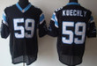 Nike Carolina Panthers #59 Luke Kuechly Black Elite Jersey Nfl