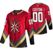 Personalize Jersey Vegas Golden Knights Custom Red Men's Adidas 2020-21 Alternate Player Nhl Jersey Nhl
