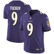 Nike Baltimore Ravens #9 Justin Tucker Purple Team Color Men's Stitched Nfl Vapor Untouchable Limited Jersey Nfl
