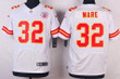 Men's Kansas City Chiefs #32 Spencer Ware White Road Nfl Nike Elite Jersey Nfl