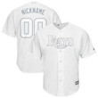 Personalize Jersey Tampa Bay Rays Majestic 2019 Players' Weekend Cool Base Roster Custom White Jersey Mlb