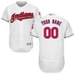 Personalize Jersey Mens Cleveland Indians White Customized Flexbase Majestic Mlb Collection Jersey Mlb