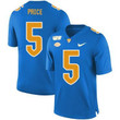 Pittsburgh Panthers 5 Ejuan Price Blue 150Th Anniversary Patch Nike College Football Jersey Ncaa