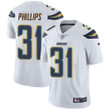 Nike Chargers #31 Adrian Phillips White Men's Stitched Nfl Vapor Untouchable Limited Jersey Nfl