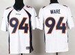 Nike Denver Broncos #94 Demarcus Ware 2013 White Game Jersey Nfl
