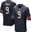 Nike Chicago Bears #9 Robbie Gould Blue Game Jersey Nfl