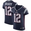 Nike New England Patriots #12 Tom Brady Vapor Untouchable Elite Player Navy Blue Jersey Nfl
