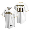 Personalize Jersey Men's Pittsburgh Pirates Custom Nike White Stitched Mlb Cool Base Home Jersey Mlb