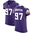 Men's Nike Minnesota Vikings #97 Everson Griffen Purple Team Color Stitched Nfl Vapor Untouchable Elite Jersey Nfl