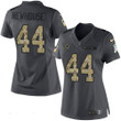 Women's Dallas Cowboys #44 Robert Newhouse Black Anthracite 2016 Salute To Service Stitched Nfl Nike Limited Jersey Nfl- Women's