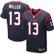 Men's Houston Texans #13 Braxton Miller Navy Blue Team Color Stitched Nfl Nike Elite Jersey Nfl
