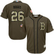 Cincinnati Red Sox #26 Wade Boggs Green Salute To Service Stitched Mlb Jersey Mlb
