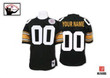 Personalize Jerseycustomized Pittsburgh Steelers Jersey Throwback Black Football Jersey Nfl