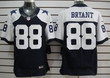 Men's Dallas Cowboys #88 Dez Bryant Navy Blue Thanksgiving Alternate Nfl Nike Elite Jersey Nfl