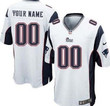 Personalize Jerseymen's Nike New England Patriots Customized White Limited Jersey Nfl