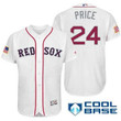 Men's Boston Red Sox #24 David Price White Stars & Stripes Fashion Independence Day Stitched Mlb Majestic Cool Base Jersey Mlb