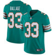 Nike Miami Dolphins #33 Kalen Ballage Aqua Green Alternate Men's Stitched Nfl Vapor Untouchable Limited Jersey Nfl