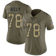 Women's Nike Indianapolis Colts #78 Ryan Kelly Olive Camo Stitched Nfl Limited 2017 Salute To Service Jersey Nfl- Women's