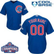 Personalize Jersey Men's Chicago Cubs Custom Royal Blue 2016 World Series Champions Majestic Cool Base Mlb Jersey Mlb