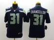 Nike Seattle Seahawks #31 Kam Chancellor Navy Blue Limited Jersey Nfl