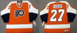 Philadelphia Flyers #27 Reggie Leach 1974 Ccm Vintage Throwback Away Hockey Jersey Nhl