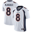 Nike Denver Broncos #8 Brandon Mcmanus White Men's Stitched Nfl Vapor Untouchable Limited Jersey Nfl