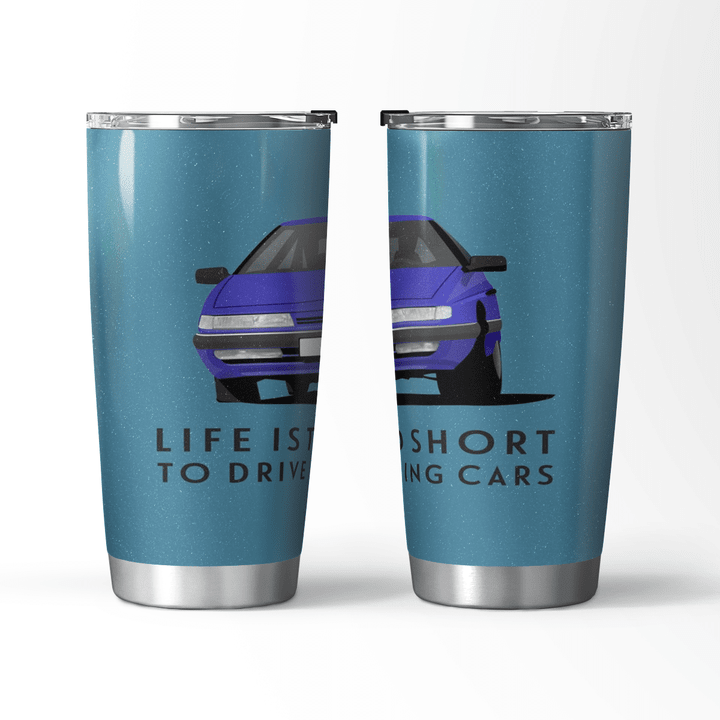 Citroen XM - Life is too short to drive boring cars Travel Mug