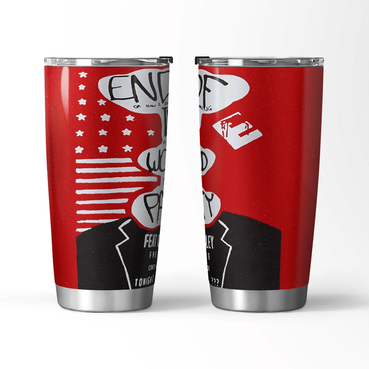 MR ROBOT END OF THE WORLD PARTY Travel Mug