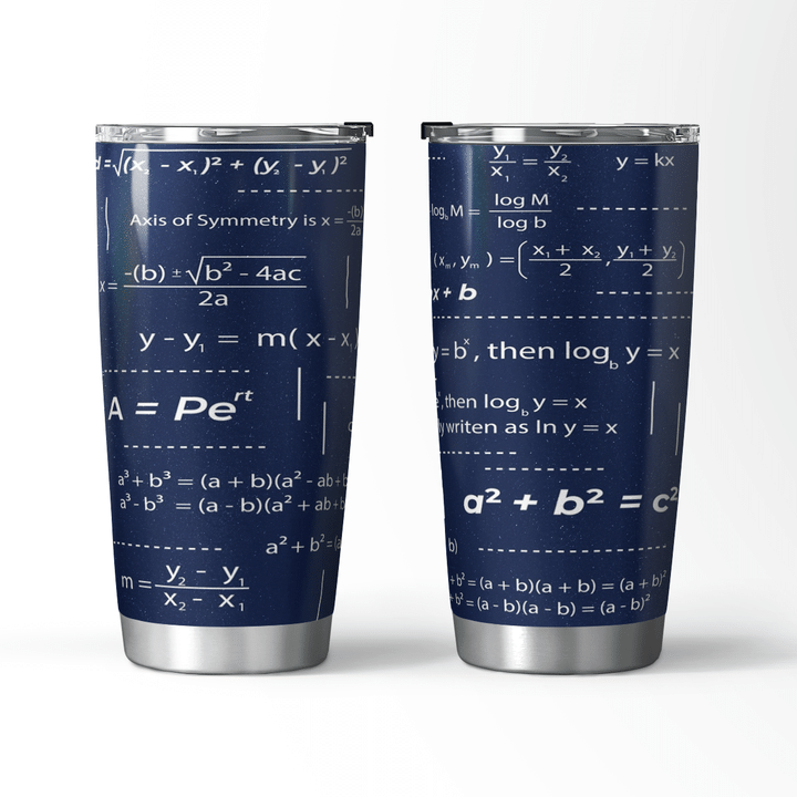 Math Formula Design Travel Mug