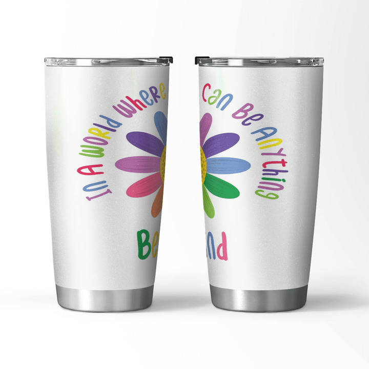 In a World Where You Can Be Anything Be Kind World Kindness Day  Travel Mug