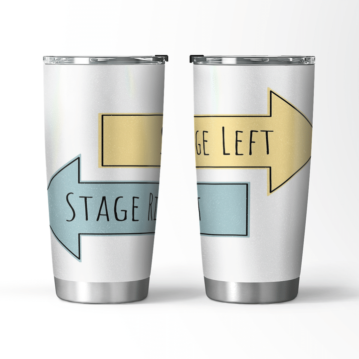 Stage Left, Stage Right Travel Mug