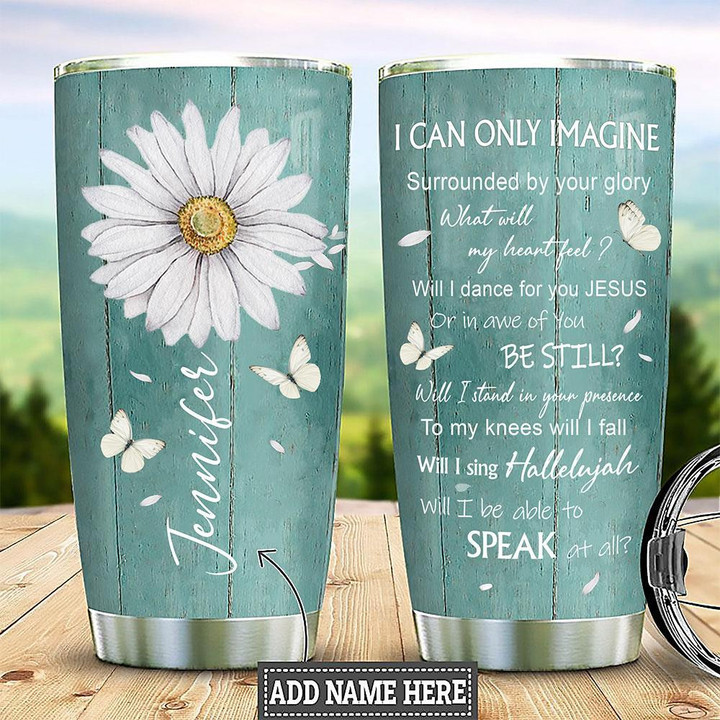 Daisy By Glory Personalized Tumbler